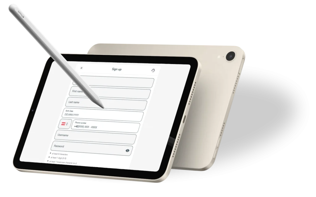 RedSlot Casino account registration available on mobile and tablet devices